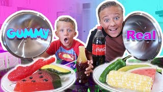 CANDY vs REAL FOOD Switch Up Challenge [upl. by Lenaj451]