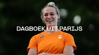 Inside the training van LIEKE KLAVER 💥  Dagboek uit Parijs 3 🇫🇷 [upl. by Mazman]