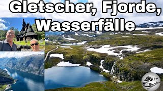 234 Gletscher Fjorde Wasserfälle Norwegen 2024 [upl. by Hultgren]