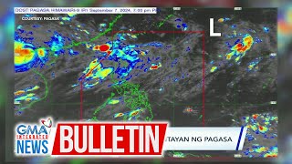 LPA sa labas ng PAR binabantayan ng PAGASA  GMA Integrated News Bulletin [upl. by Ecyaj987]