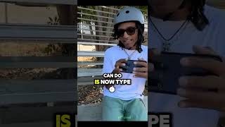 Blind Skateboarder vs iPhone😳🤯 shorts [upl. by Padriac]