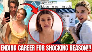 Millie Bobby Brown QUITS ACTING After Marriage With Jake Bongiovi [upl. by Ydisahc]