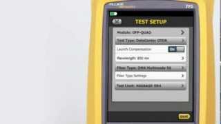 Demonstration Guide for the Fluke OptiFiber Pro OTDR Navigation [upl. by Yellek851]