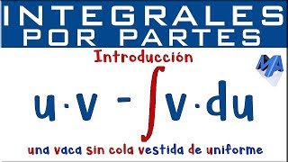 Integración por partes  Introducción [upl. by Firestone]