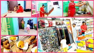 দুর্গাপূজার shopping করতে চললাম সকাল ⏰ ৫ টা থেকে দ্রুত smart ভাবে কাজ সেরে ✅ lifestlye vlog [upl. by Neirol]