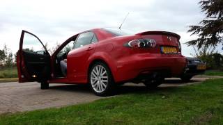 Mazda 6 MPS with HKS BOV and Corksport catback exhaust [upl. by Analle]