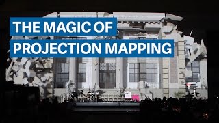 The magic of 3D projection mapping [upl. by Ivan]