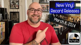 New Vinyl Record Releases for March 8 2024 [upl. by Zerat]