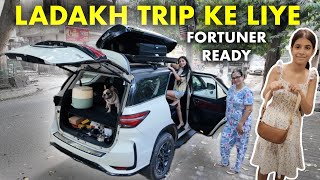 Ladakh Trip Ke Liye Fortuner Ready 😍 [upl. by Cynth]