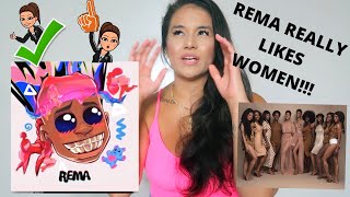 REMA  WOMAN REACTION VIDEO [upl. by Safoelc]