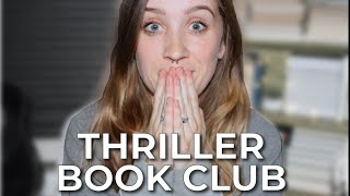 PSYCHOLOGICAL THRILLER BOOK CLUB ANNOUNCEMENT  Thriller Book Recommendations  1000 Subscribers [upl. by Naldo]