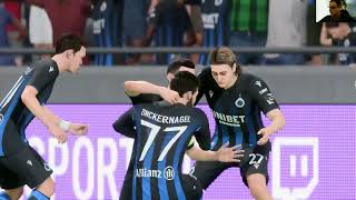 Club Brugge My reactions and comments gameplay EA Sports FC 24 [upl. by Janka]