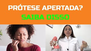 Prótese Dentária Apertada Saiba disso [upl. by Intosh131]