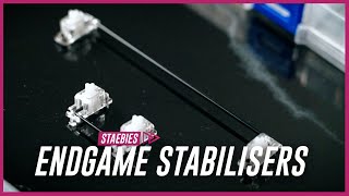 ENDGAME Keyboard Stabilisers  Staebies Review [upl. by Tnilc829]