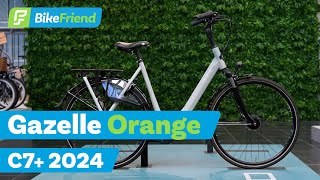 Gazelle Orange C7 Plus HMB 2023  Comfortabele ebike van Gazelle [upl. by Rammus]