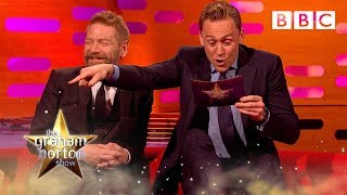 Tom Hiddlestons Graham Norton impression  The Graham Norton Show  BBC [upl. by Drusy]