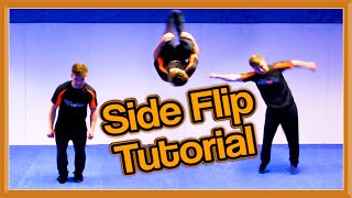 Side Flip Tutorial  Fraser Malik How to [upl. by Rufus]