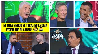 IMPERDIBLE reacción del TUCA cuando HUGO le recriminó su paso por la SELECCIÓN  Futbol Picante [upl. by Kcirnek543]