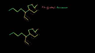 More Organic Chemistry Naming Examples 1 [upl. by Hailey]