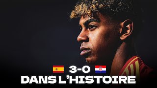 DÉBUT PARFAIT 🇪🇸 Lamine Yamal entre dans lhistoire victoire de lEspagne  Espagne  Croatie 30 [upl. by Tarr161]