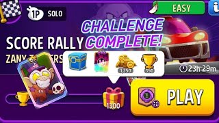 Zany Zappers Super Sized Score Rally Solo Challenge Score 1300 Points [upl. by Ayat]