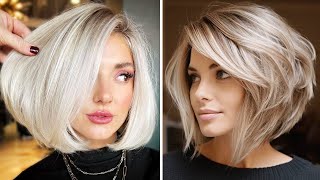 20 Best Bob Haircut Ideas To Try In 2024  Long Bob Haircuts with Layers and Bangs [upl. by Oniotna337]