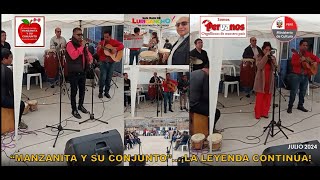 MIX DE MÚSICA CRIOLLA quotMANZANITA Y SU CONJUNTOquot¡LA LEYENDA CONTINÚA 20 [upl. by Amador]