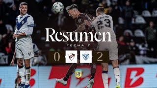 🎦 RESUMEN PLATENSE 0️⃣ 🆚 VÉLEZ 2️⃣ [upl. by Elleiand742]