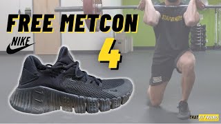 NIKE FREE METCON 4 Review  Mind the Sizing [upl. by Berfield]