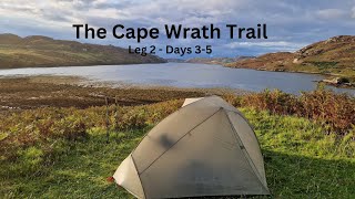 My Cape Wrath Trail  Leg 2 Days 3 to 5 [upl. by Nemad]