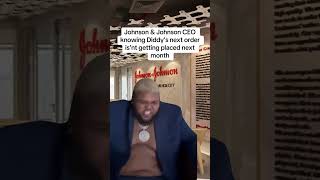 Diddy single handedly put Johnson and Johnson out of business 😭 LITERALLY [upl. by Hosfmann]