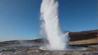 Geyser Strokkur on Iceland [upl. by Leatri214]