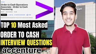 Accenture order to cash interview questions  Accenture otc interview questions  Off Campus Drive [upl. by Elena]