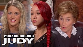 Judge Judy Throws Man’s New Girlfriend Out of Court [upl. by Berlin]