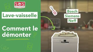 🔧 Comment démonter un lavevaisselle BoschSiemensNeff [upl. by Epifano]