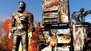 CANCELLO GIGANTE FORTIFICATO  Fallout 4 4 [upl. by Leidba370]