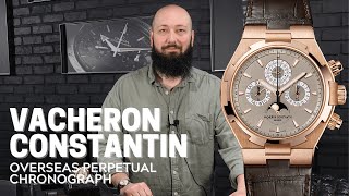 Vacheron Constantin Overseas Perpetual Chronograph Watch 49020 Review  SwissWatchExpo [upl. by Merralee343]