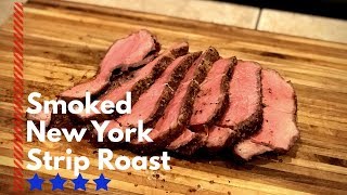 New York Strip Roast on the Pit Barrel Cooker  Strip loin roast recipe [upl. by Eytteb411]