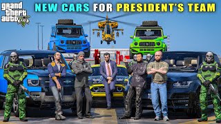 GTA 5  PRESIDENT GIFTING EXPENSIVE CARS TO HIS TEAM  BB GAMING [upl. by Diraf]