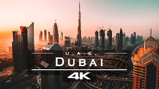 Dubai United Arab Emirates 🇦🇪  by drone 4K [upl. by Yerbua186]