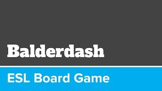 Balderdash ESL Board Game [upl. by Joash313]