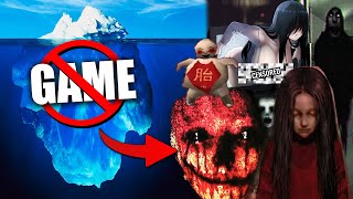 ICEBERG DARK DISTURBING amp CREEPY VIDEO GAME Explained [upl. by Akselav]