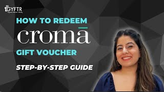 Easy StepbyStep Guide to Redeeming Your Croma Voucher [upl. by Harbison789]