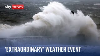 Storm Babet Flooding in Dundee as weather alerts in force across UK [upl. by Hazaki716]