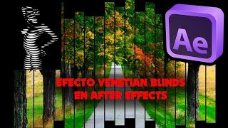 Efecto Venetian Blinds Con textosAfter Effects Cualquier versio [upl. by Reinhart293]