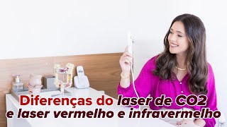 Quais as DIFERENÇAS entre o LASER DE CO2 e o LASER VERMELHO e INFRAVERMELHO 🔴 [upl. by Vahe401]