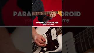 Paranoid Android  Radiohead [upl. by Rol]