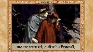 La Divina Commedia in PROSA  Inferno canto XXIV 24 [upl. by Dlaregztif367]