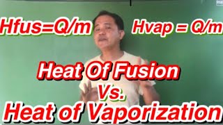 Heat Of Fusion VsHeat Of Vaporization  Made Easy [upl. by Ocnarfnaig]