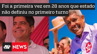 ACM Neto e Jerônimo Rodrigues disputam segundo turno na Bahia [upl. by Odelet]